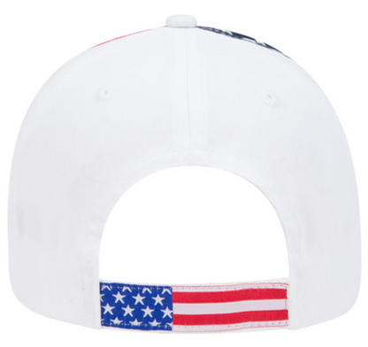 The "Patriot" Hat - White